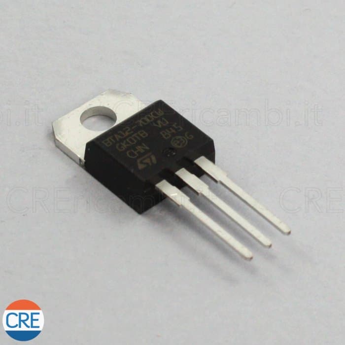 Transistor Triac BTA12-700CWRG, 12A 700V TO-220AB per Macchina Caffè Saeco - 2