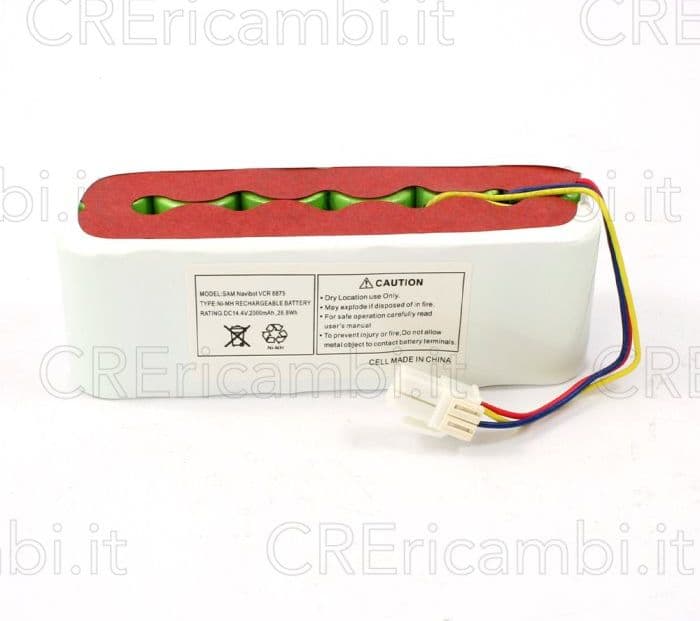Batteria Ni-MH per Navibot Samsung VCR8840, VCR8845, VCR8855, VCR8875, VCR8895 - 2