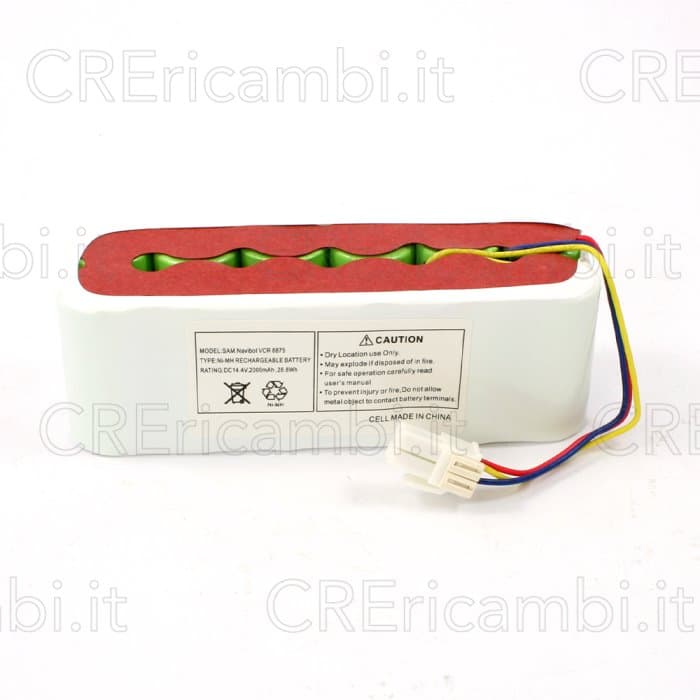Batteria Ni-MH per Navibot Samsung VCR8840, VCR8845, VCR8855, VCR8875, VCR8895 - 2