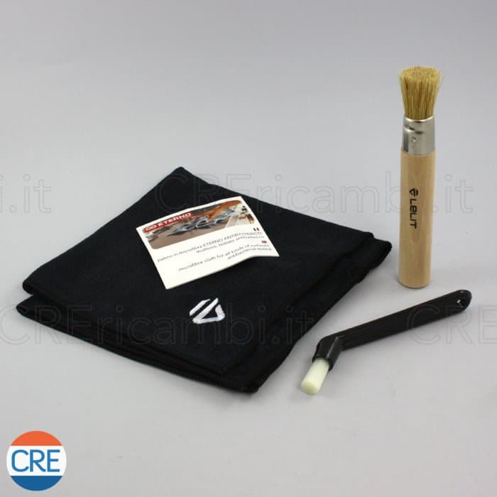 Kit Pulizia con Panno, Spazzolino e Pennello per Macchina da Caffè - 2