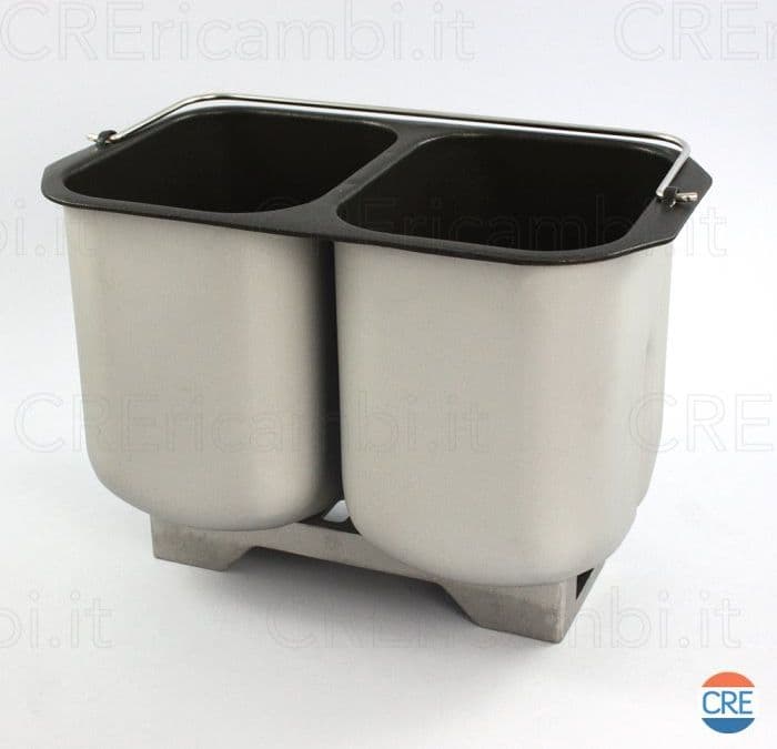 Vasca Smaltata Doppia per Macchina Pane 152000 – Princess – cucina