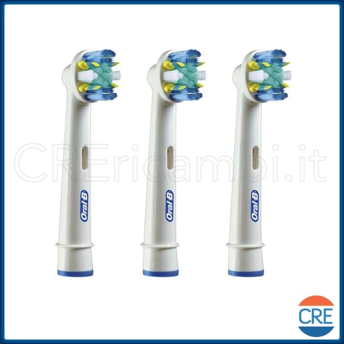 3 Testine Floss Action per Oral-B Genius, Smart, PRO, Vitality, Vitality Plus - 3
