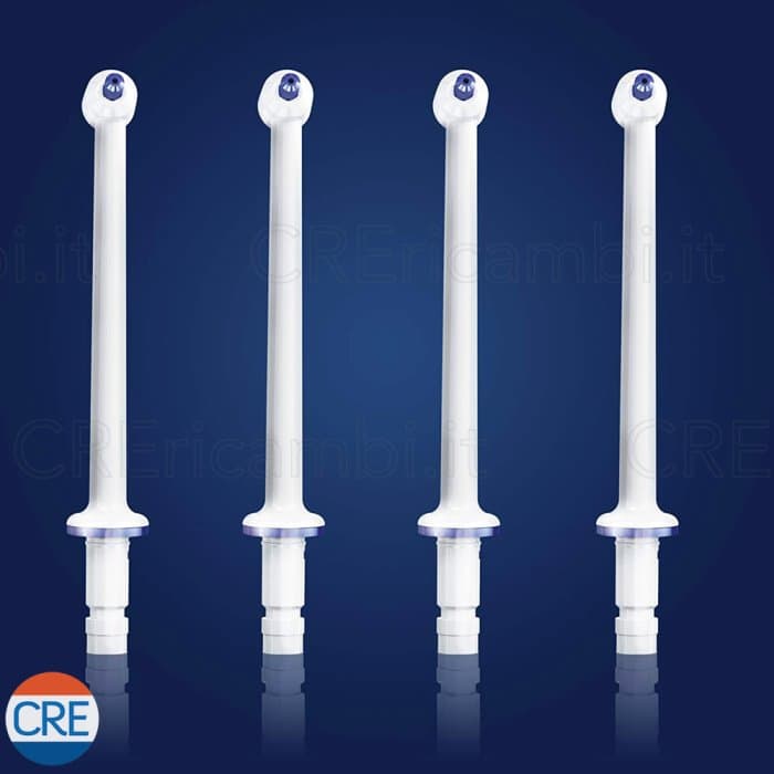 4 Beccucci per Idropulsore 3718, 3727, MD15, MD16, OC16, WaterJet, Professional Care 5500, 6500 - 3