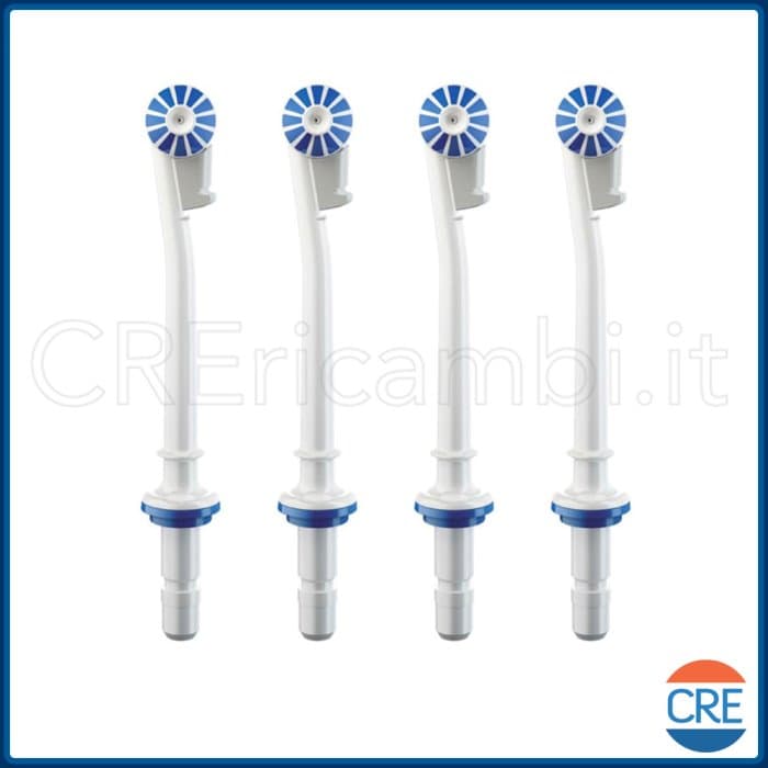 4 Beccucci per Idropulsore OxiJet per 3719, 3720, 3721, 3724, 4715 - 3