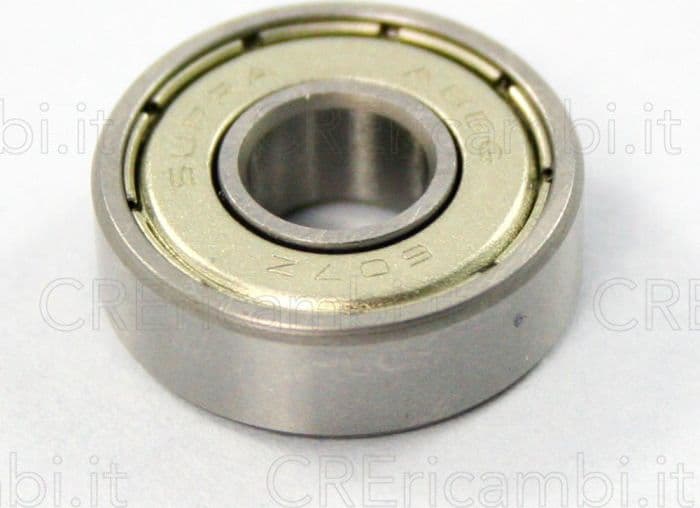 Cuscinetto 607Z, 607ZZ 19 mm per Grattugia 0148, 0149 – Quick Mill – argentato