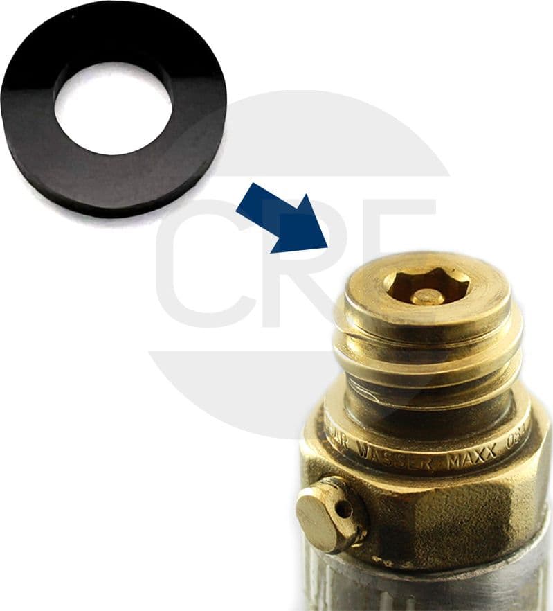 2 Guarnizioni per Bombola CO2, 19-10x3mm, Sodastream, SodaGas, Gasup, Happyfrizz – dorato