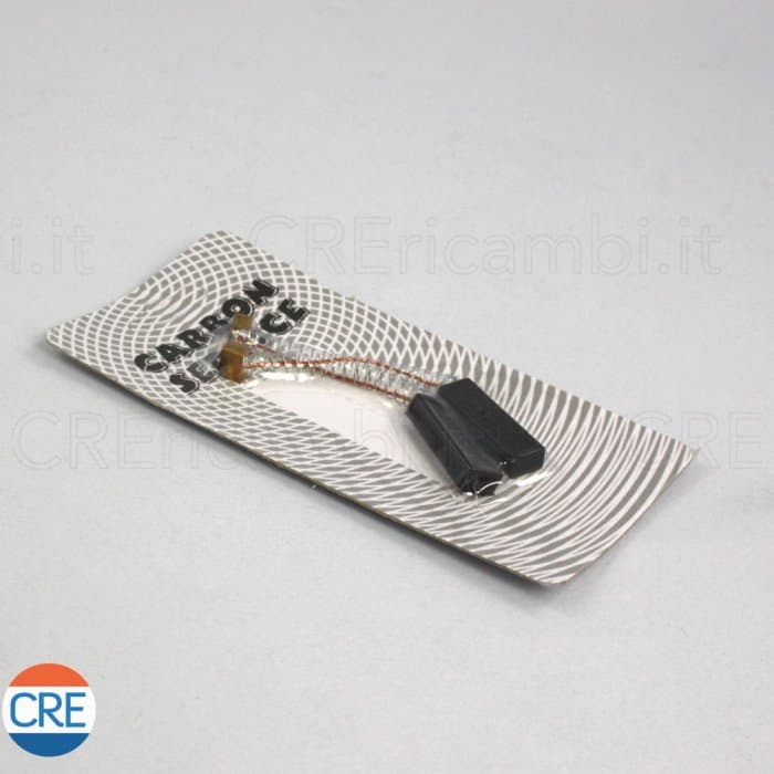 2 Carboncini Spazzole Motore con molle 6x9x30 mm Universale - 3