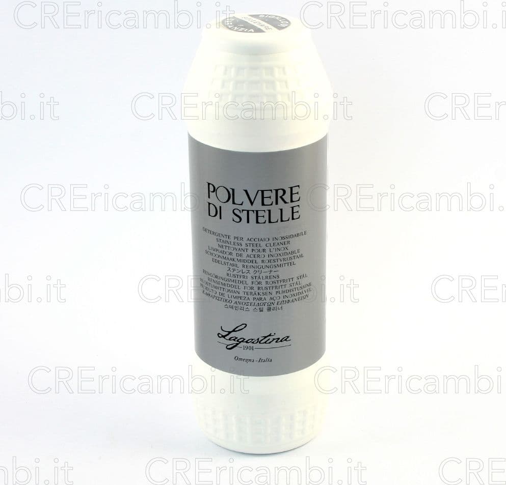 Detergente "Polvere di Stelle" Lagostina per Acciaio Inox - 750 gr – beige