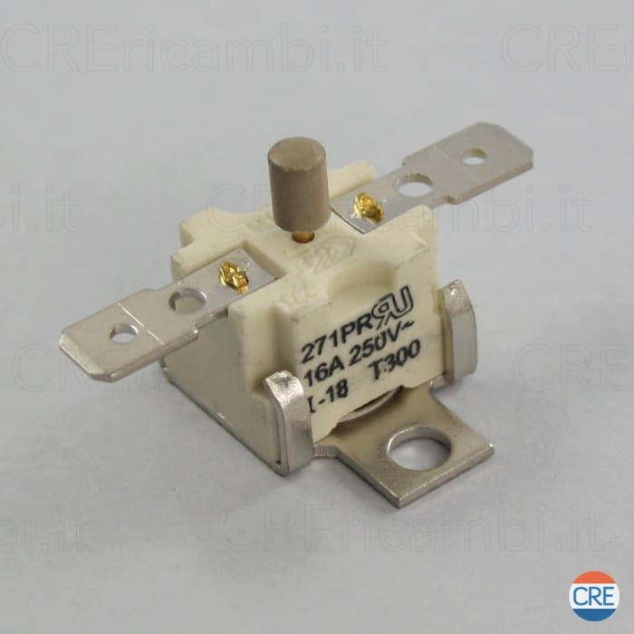 Fusibile Termico 271PR 300°C per Piastra Ferro da Stiro Lelit - 2
