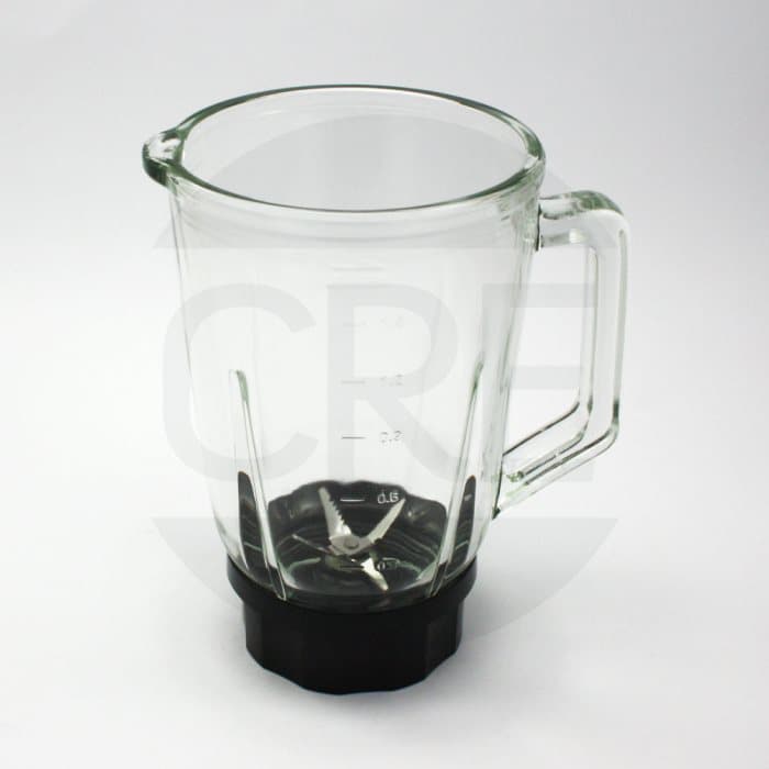 Bicchiere Vetro 1,5L con Lame per Frullatore Tritaghiaccio G20098 Vortice - 2