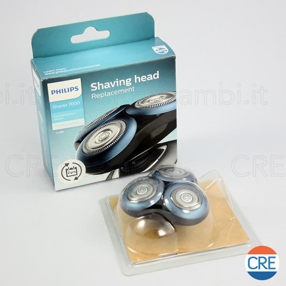 Testina Completa SH70 per Serie 7000, SensoTouch RQ12xx, Arcitec RQ10xx - 2