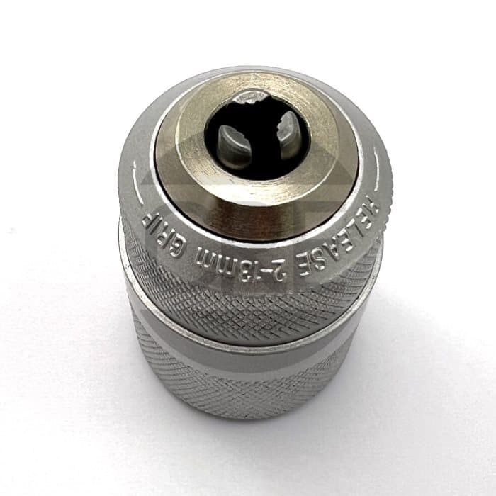 Mandrino Autoserrante, 2-13 mm, Ghiera Doppia per Trapano 1963K-30, AST1, BD4000, CD501CRE, KD352, KR60 - 2