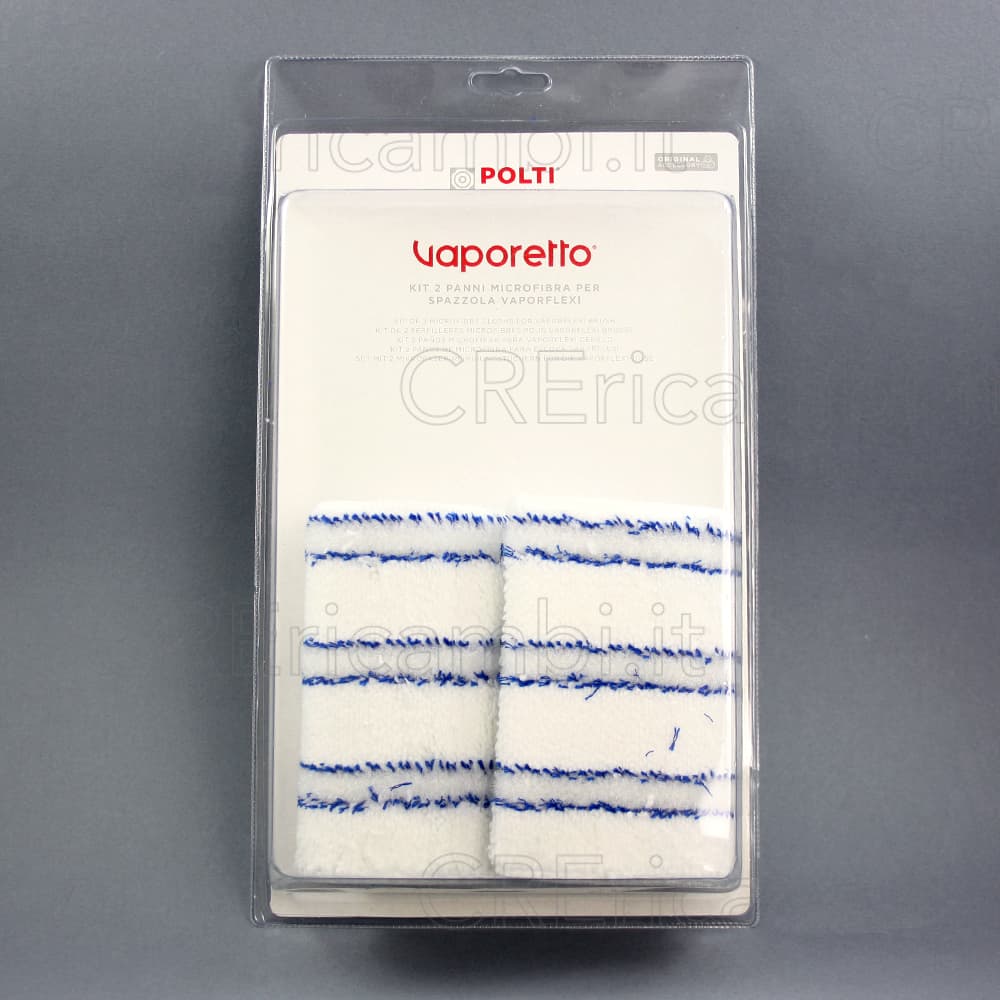 2 Panni Microfibra Spazzola VaporFlexi - Vaporetto Pro - 3