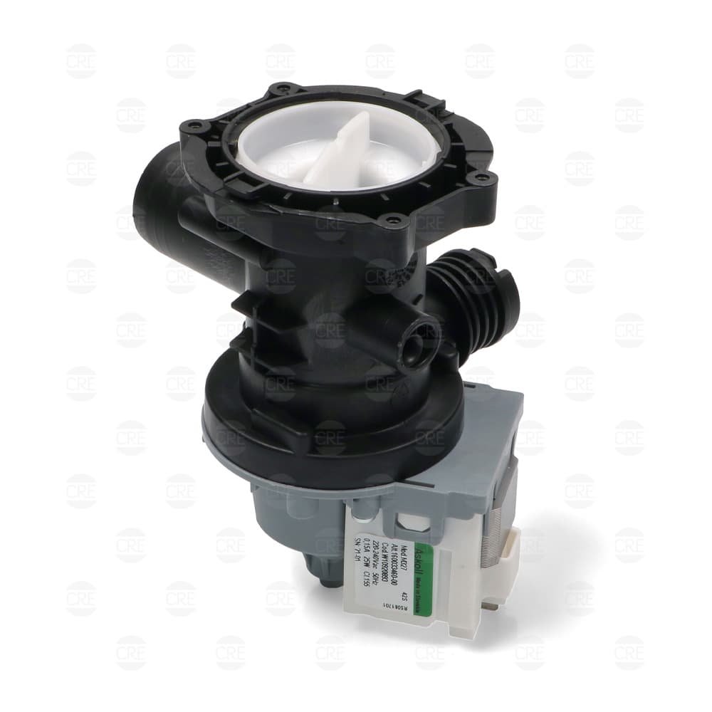 Pompa Scarico M327 25W - T2107 30W Askoll per Lavatrice Indesit, Whirlpool - 2