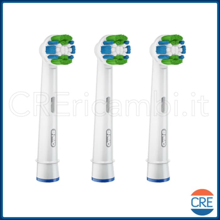 3 Testine Precision Clean per Oral-B Genius, Smart, PRO, Vitality, Vitality Plus - 3