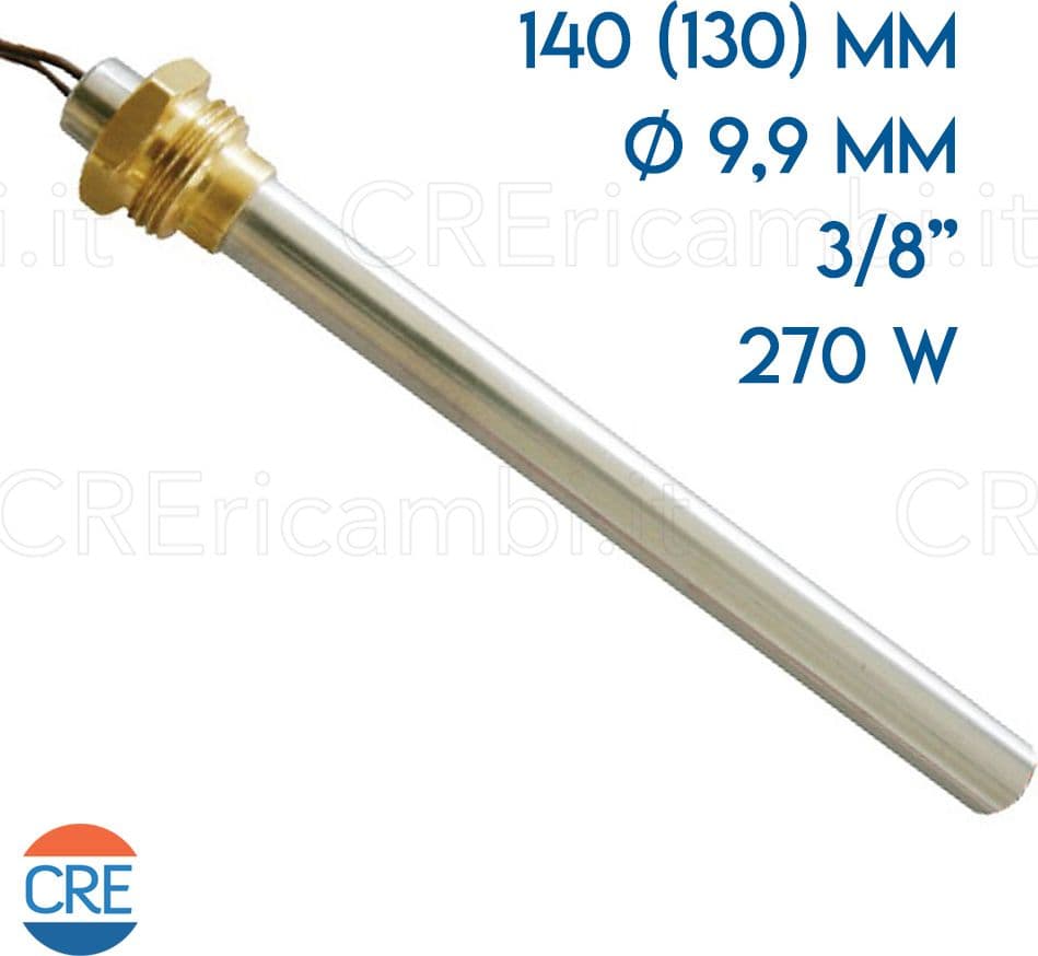 Resistenza Accensione 140 mm, 270 W per Stufa Pellet – Stufe a Pellet – metallo