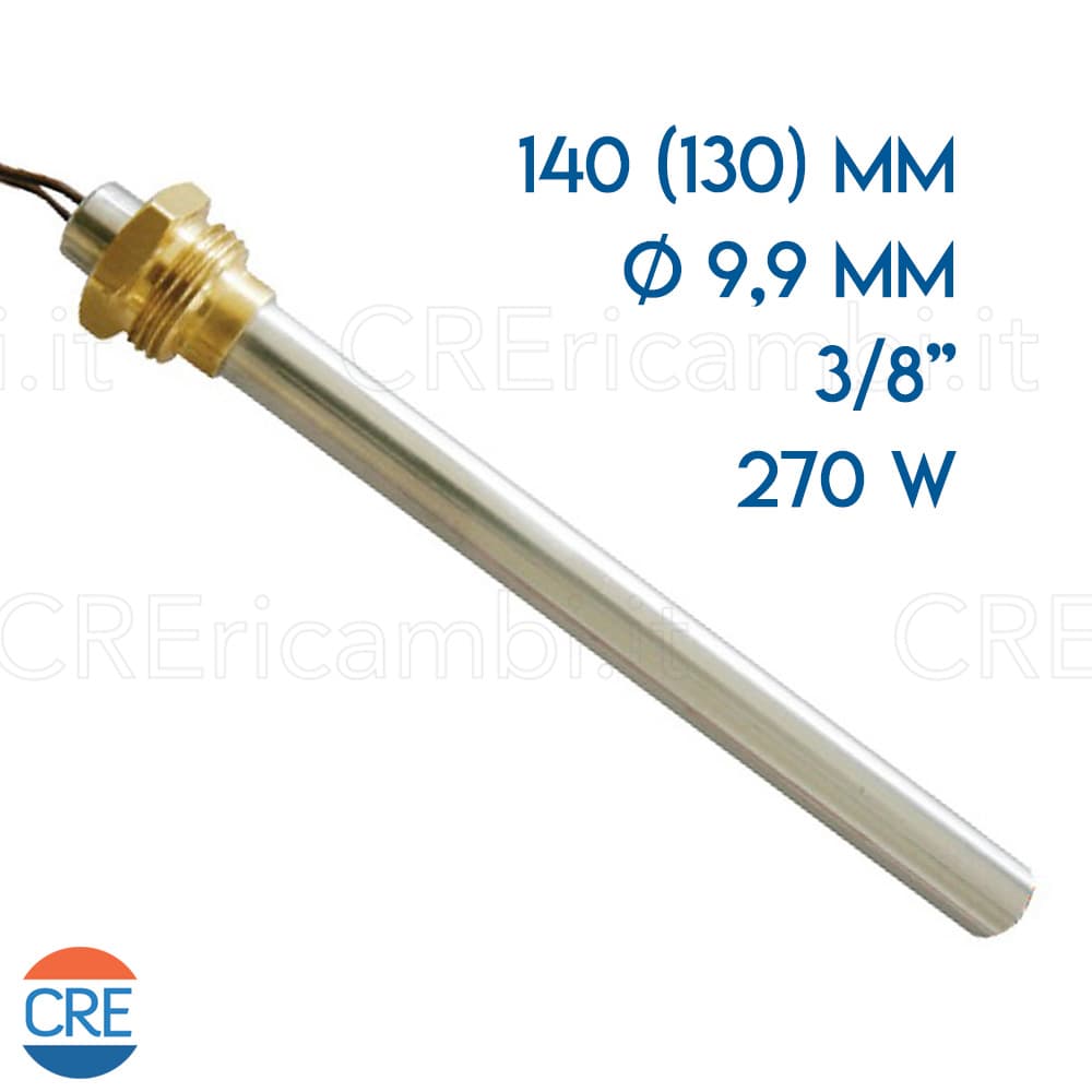 Resistenza Accensione 140 mm, 270 W per Stufa Pellet - 2