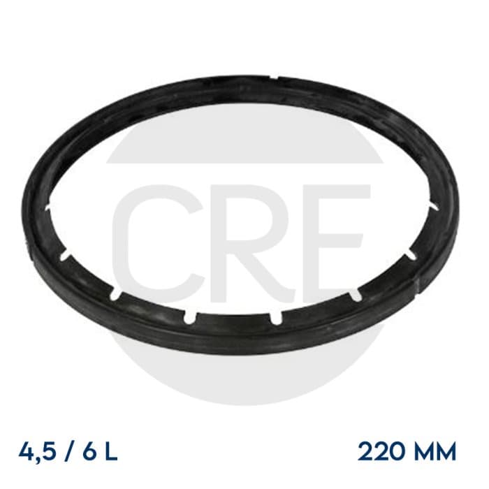 Guarnizione 220 mm per Pentole Pressione 4,5/6 Lt Tefal Nutricook, Clipso One, Clipso Chrono, Nutricook, Acticook - 2