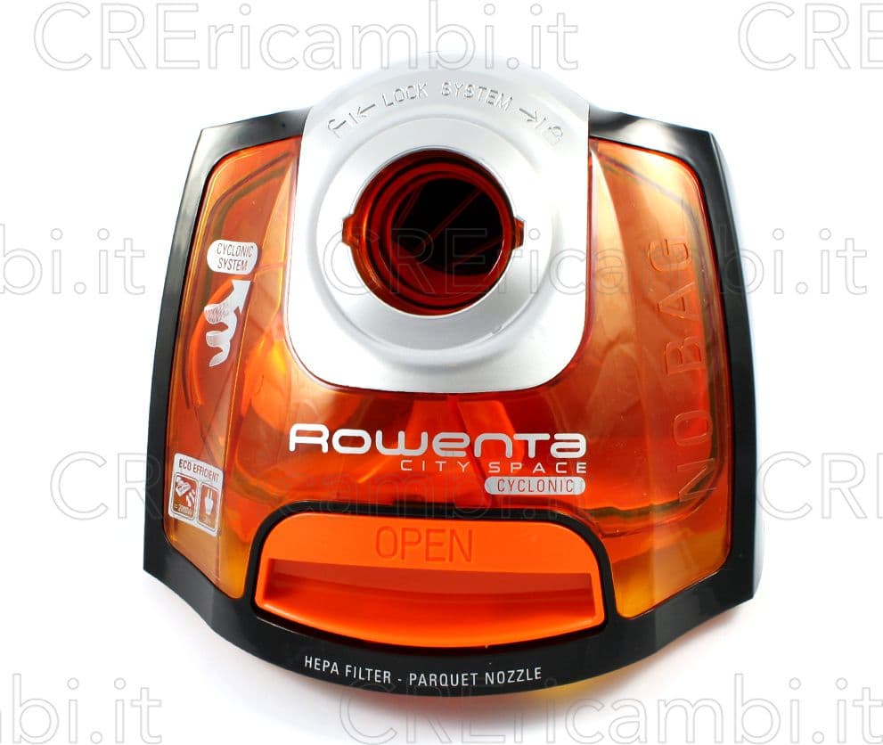 Serbatoio Arancione - City Space Cyclonic – Rowenta – rosso