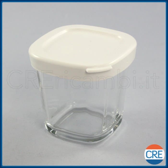 Vasetto Tappo Bianco per Yogurtiera YG652823, YG654828 - 2