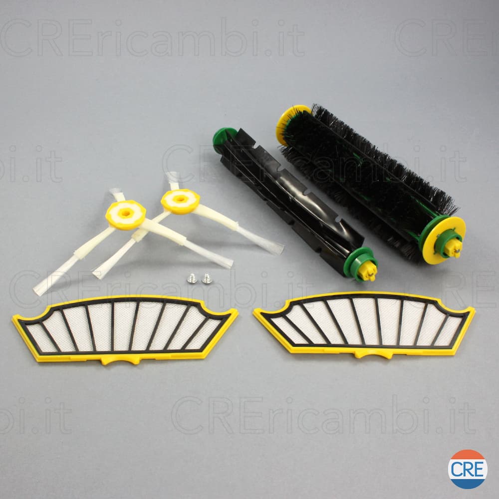 Kit Manutenzione Filtri e Spazzole per Roomba Serie 500 - 2