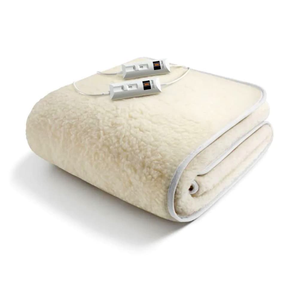 Scaldasonno Comfort, Matrimoniale 150x160 cm, 50% Lana Merino, 2x55W - 2