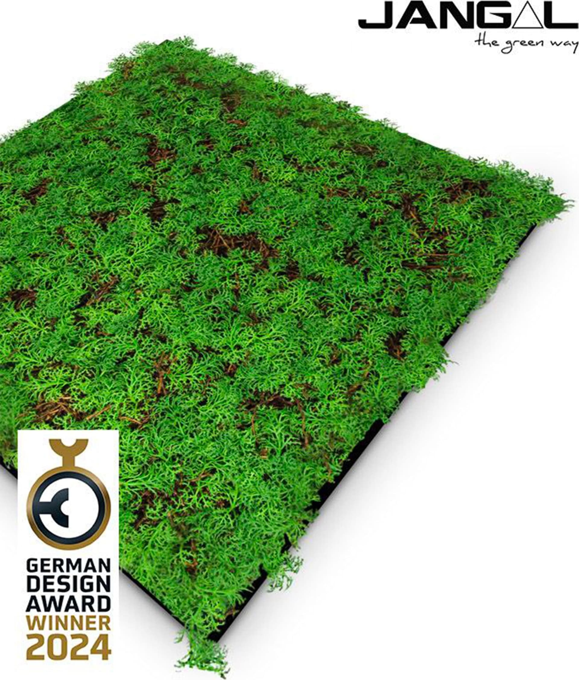 JANGAL Pannelli acustici Modulabili in FLORA sintetica ULTRAREALISTICA 52x52cm mod. THUJA TEA TREE - Eternal Parquet