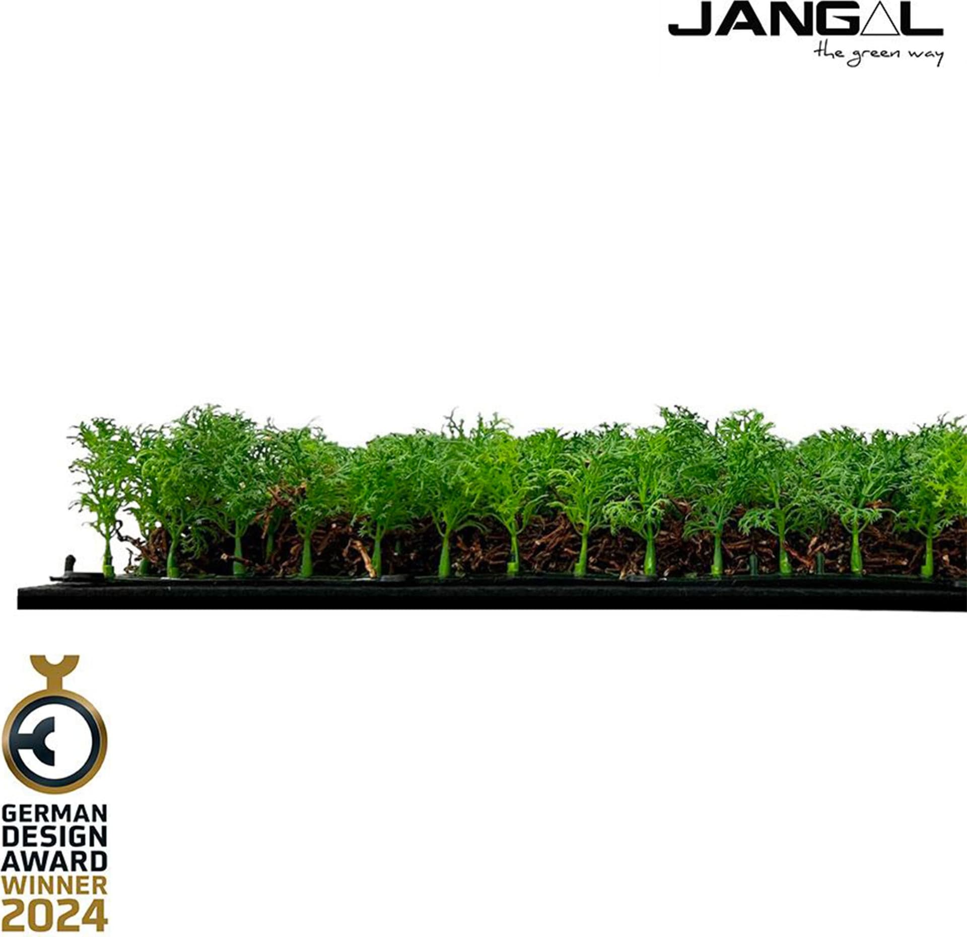 JANGAL Pannelli acustici Modulabili in FLORA sintetica ULTRAREALISTICA 52x52cm mod. THUJA TEA TREE - Eternal Parquet