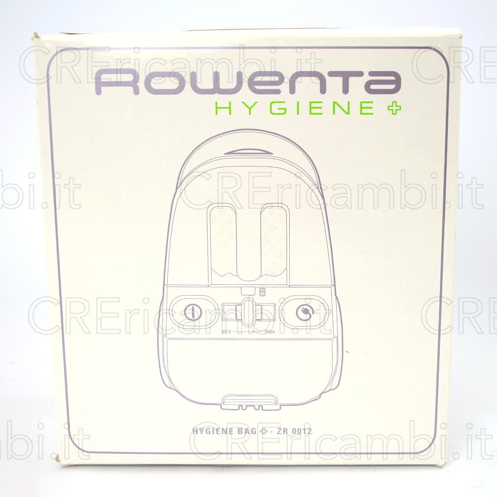 Sacchetti Hygiene x4 e Filtro Motore per Hygiene+ RO6021, RO6031, RO6037 - 3