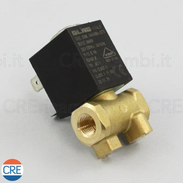 Elettrovalvola Vapore a 2 Vie per Macchina Caffè Lelit PL60, PL61, PL62 - 2