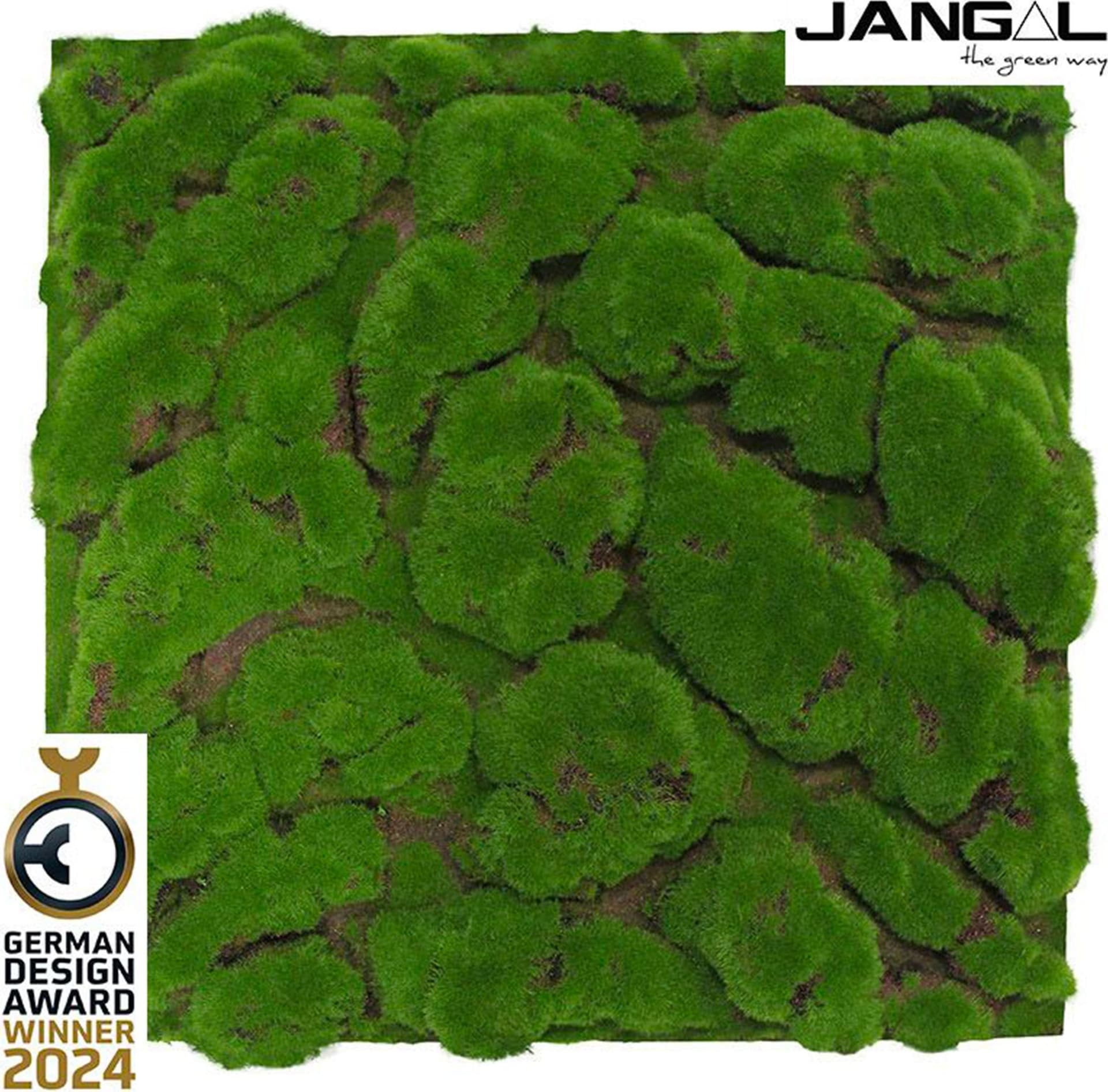 JANGAL Pannelli acustici Modulabili in FLORA sintetica ULTRAREALISTICA 52x52cm mod. BIG BULK - Eternal Parquet