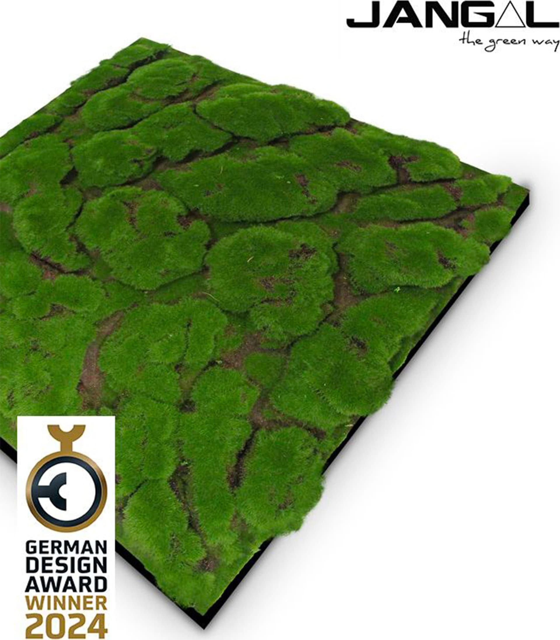 JANGAL Pannelli acustici Modulabili in FLORA sintetica ULTRAREALISTICA 52x52cm mod. BIG BULK - Eternal Parquet