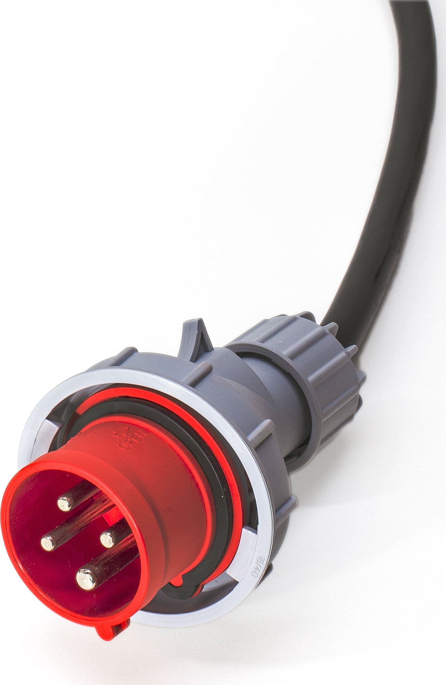 PROLUNGA ELETTRICA TRIFASE 4 POLI INDUSTRIALE PROFESSIONALE DA 30 METRI - CAVO IN NEOPRENE 4G2.5 - 2