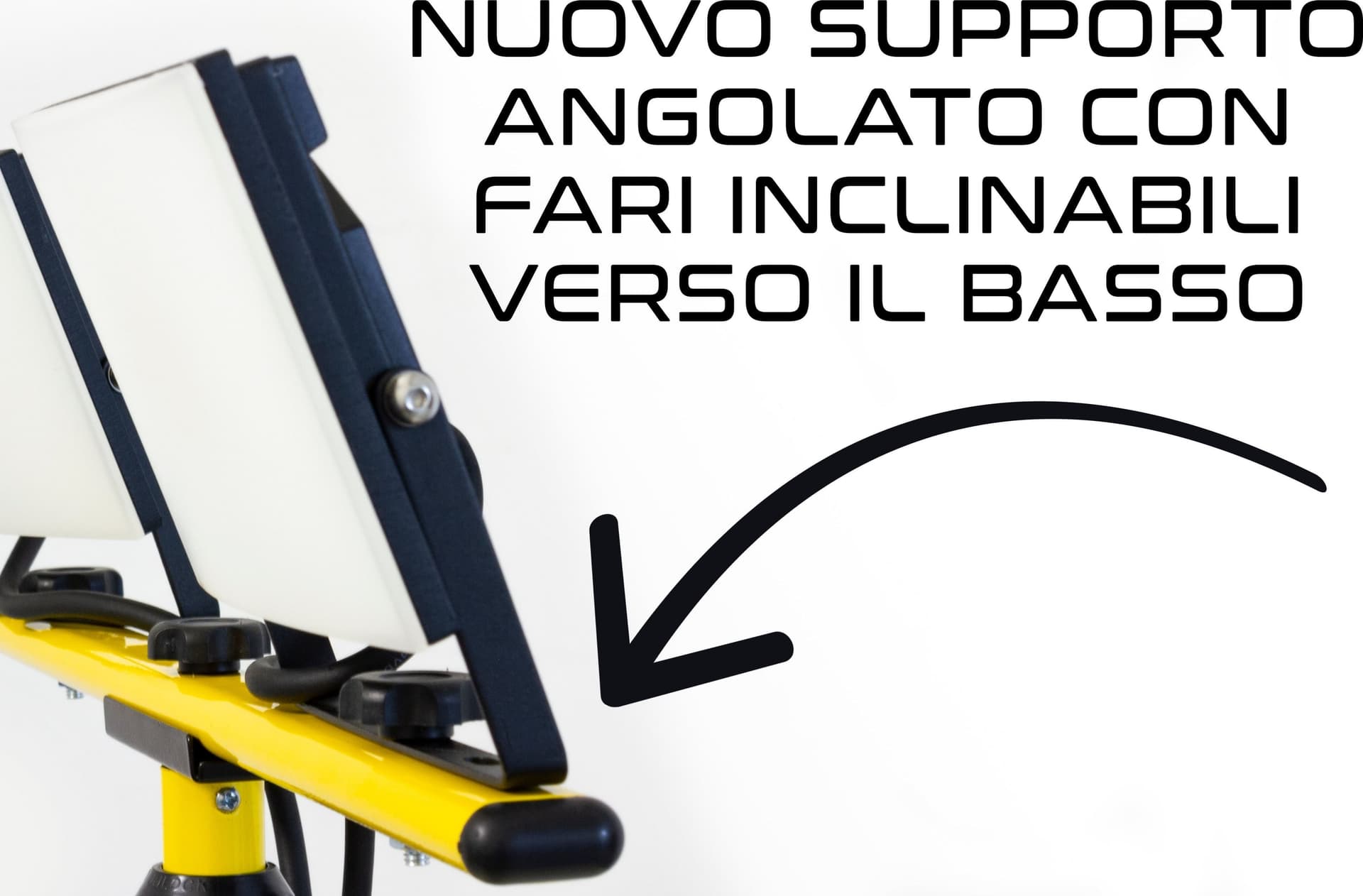 KIT 2 PROIETTORI TYNEE PC 30W 4000K CABLIATI CON TREPIEDE - ElettroWatt.eu