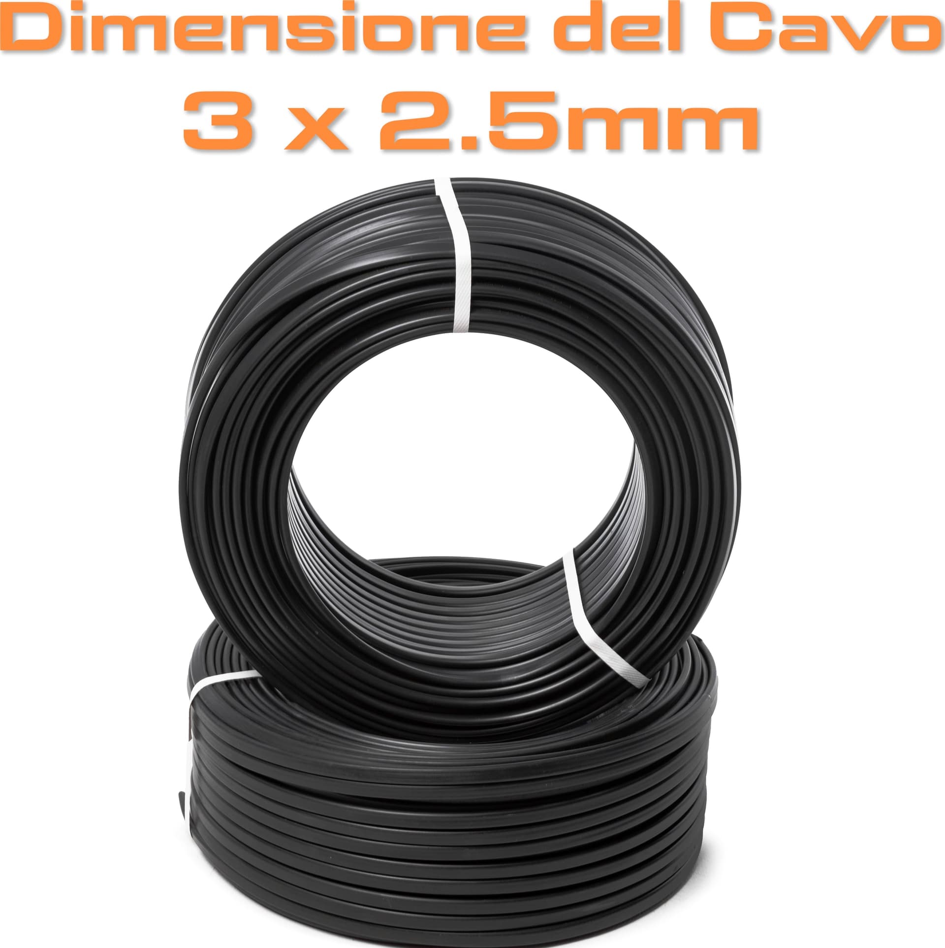 PROLUNGA 2P+T 16A 230V IP67 20MT 3GX2,5 - 5