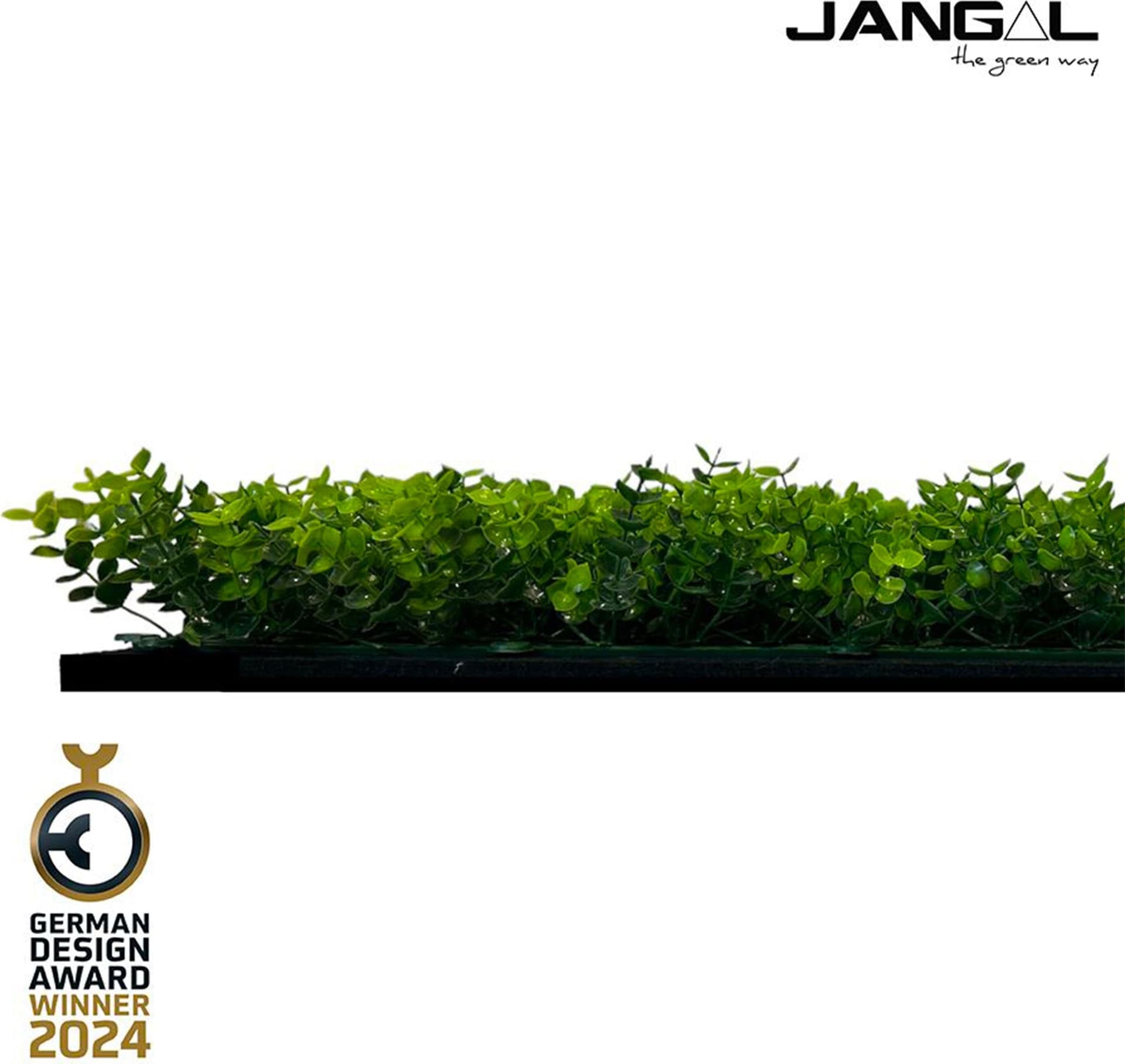 JANGAL Pannelli acustici Modulabili in FLORA sintetica ULTRAREALISTICA 52x52cm mod. MIXED BUXUS - Eternal Parquet