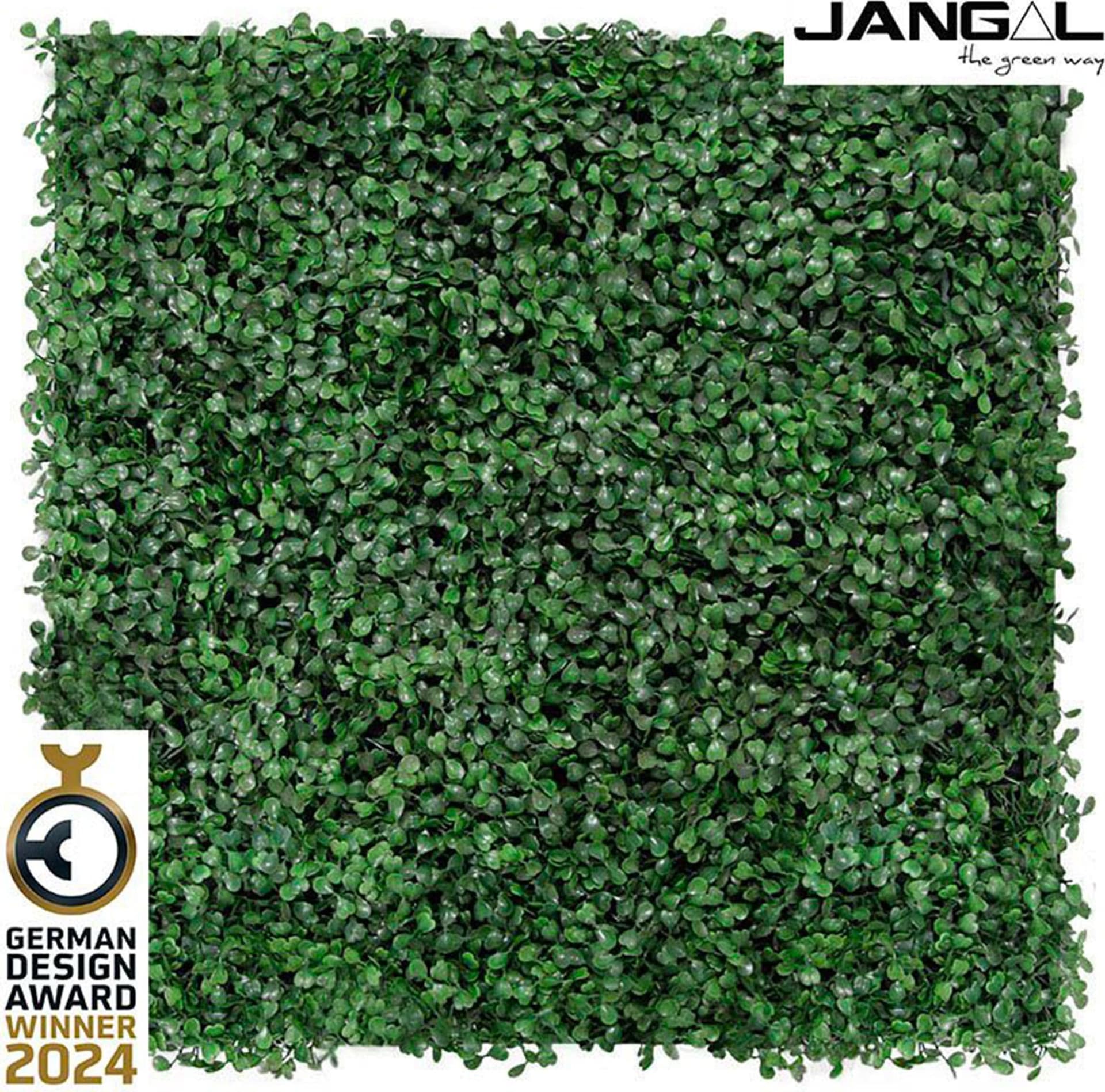JANGAL Pannelli acustici Modulabili in FLORA sintetica ULTRAREALISTICA 52x52cm mod. DARK BUXUS - Eternal Parquet