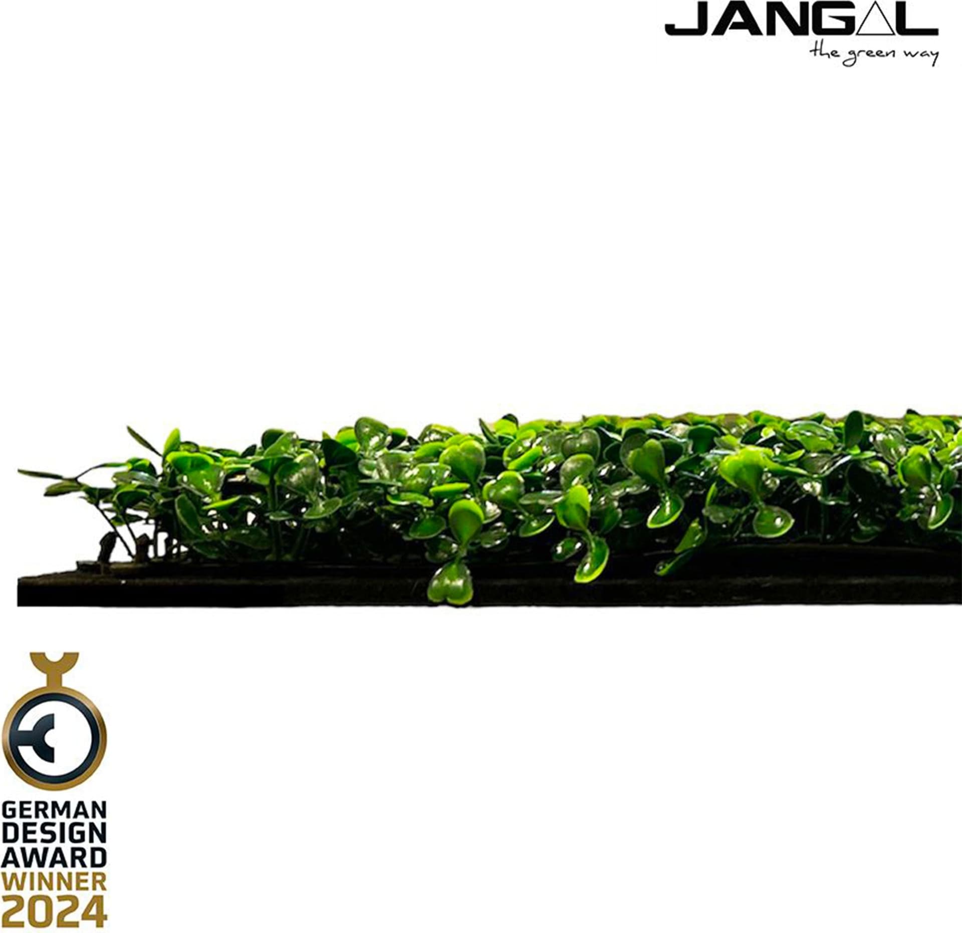 JANGAL Pannelli acustici Modulabili in FLORA sintetica ULTRAREALISTICA 52x52cm mod. DARK BUXUS - Eternal Parquet