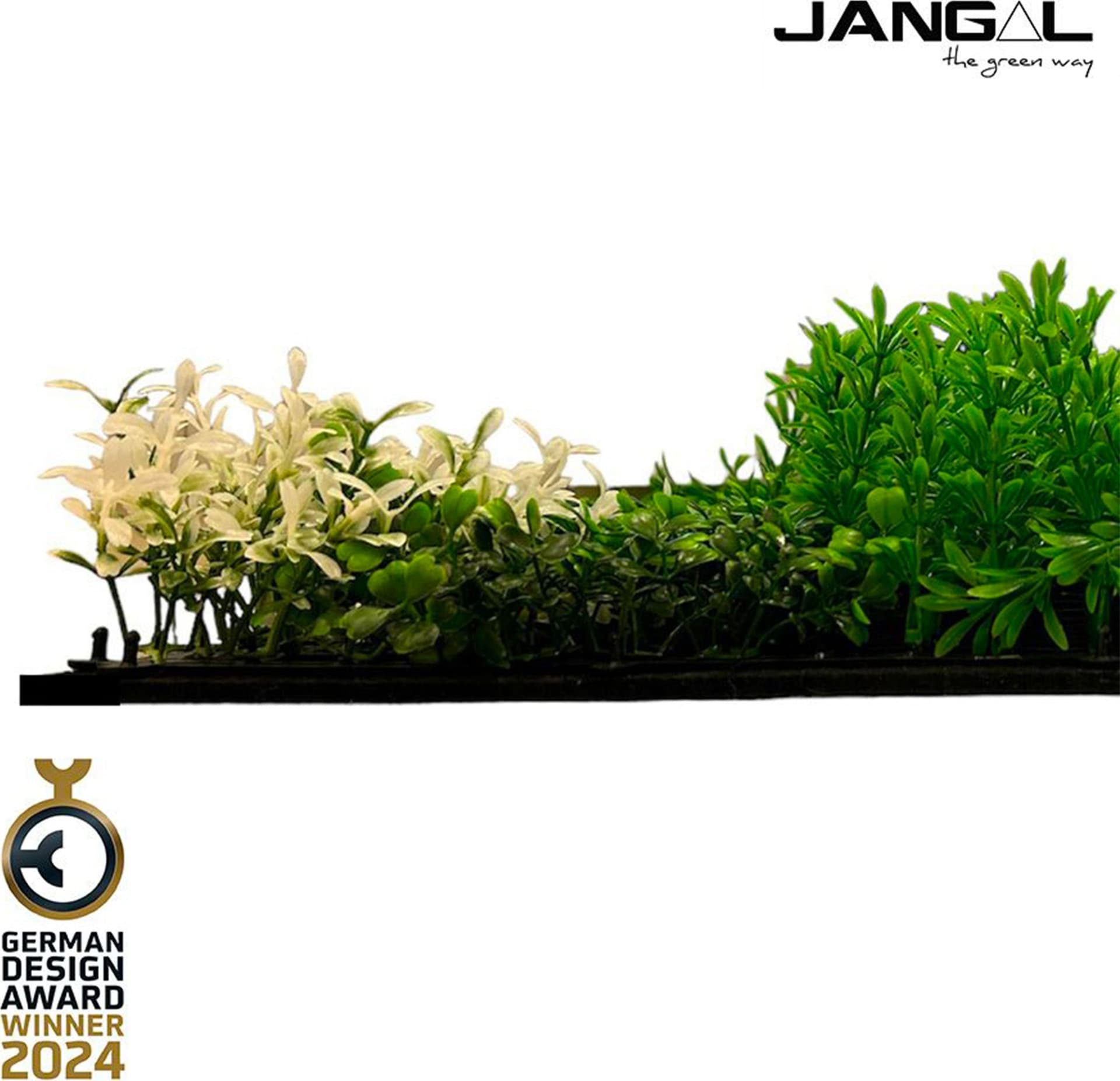 JANGAL Pannelli acustici Modulabili in FLORA sintetica ULTRAREALISTICA 52x52cm mod. VIOLET - Eternal Parquet