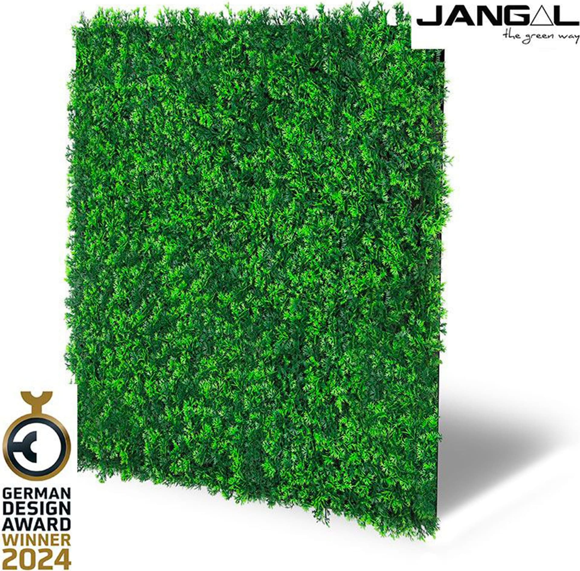 JANGAL Pannelli acustici Modulabili in FLORA sintetica ULTRAREALISTICA 52x52cm mod. DESIGN GRASS