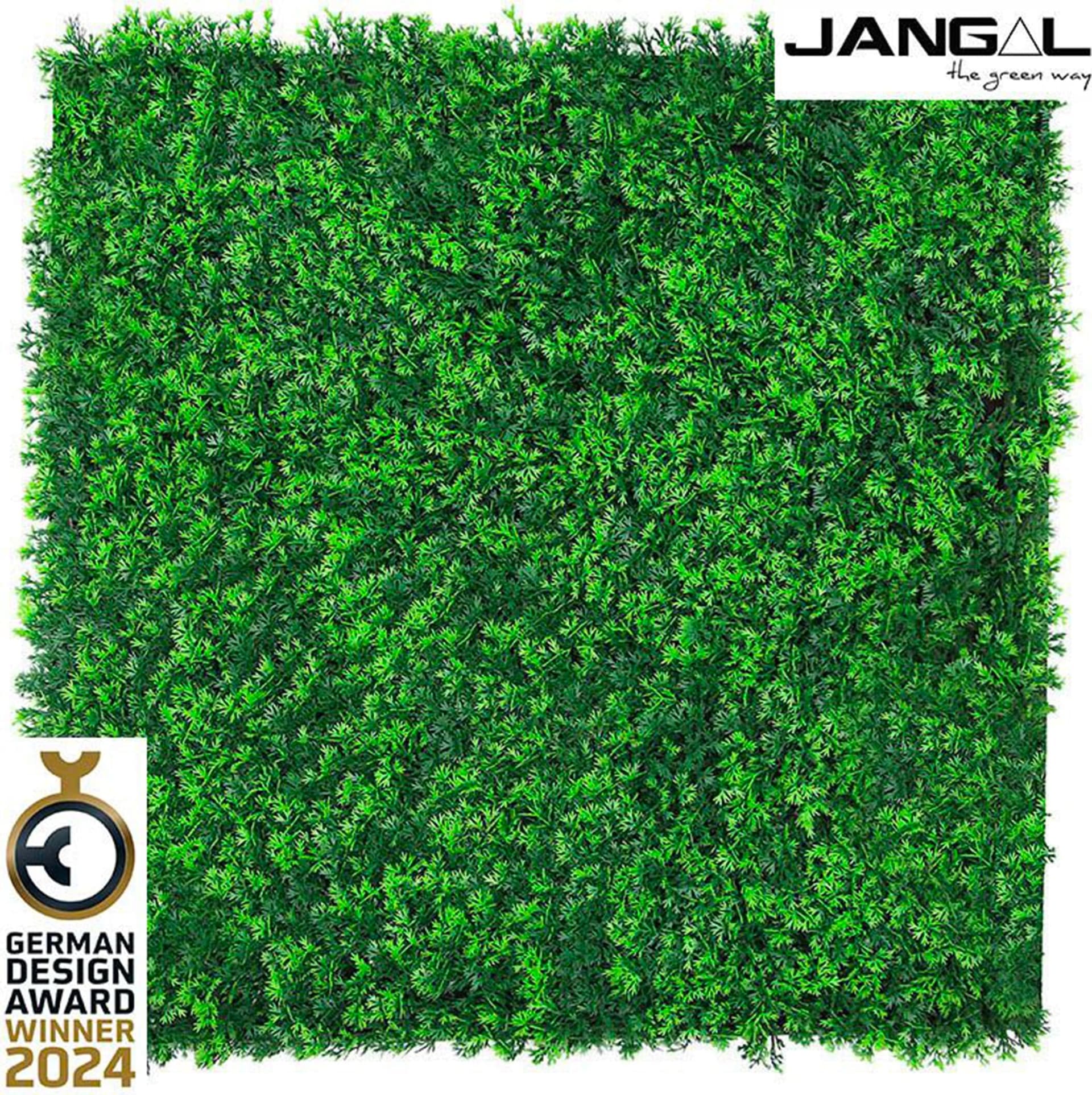 JANGAL Pannelli acustici Modulabili in FLORA sintetica ULTRAREALISTICA 52x52cm mod. DESIGN GRASS - Eternal Parquet
