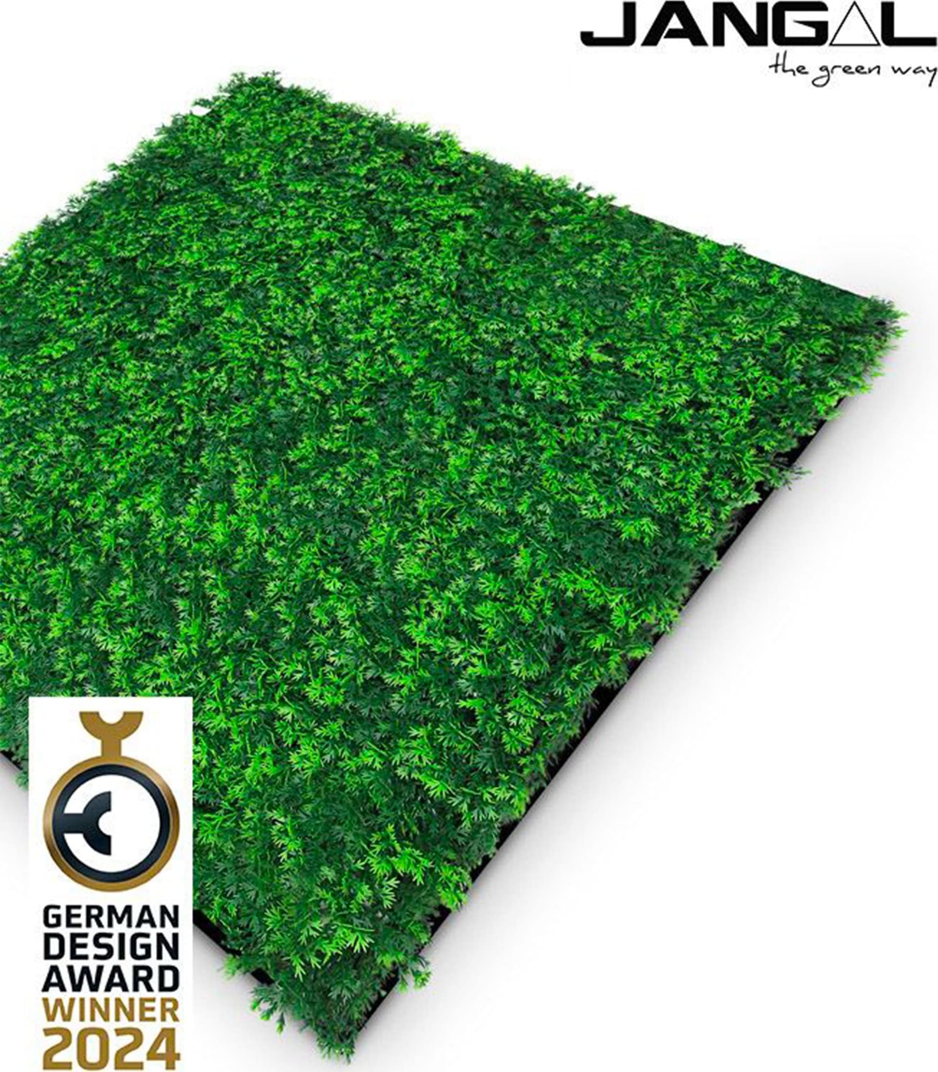 JANGAL Pannelli acustici Modulabili in FLORA sintetica ULTRAREALISTICA 52x52cm mod. DESIGN GRASS - Eternal Parquet