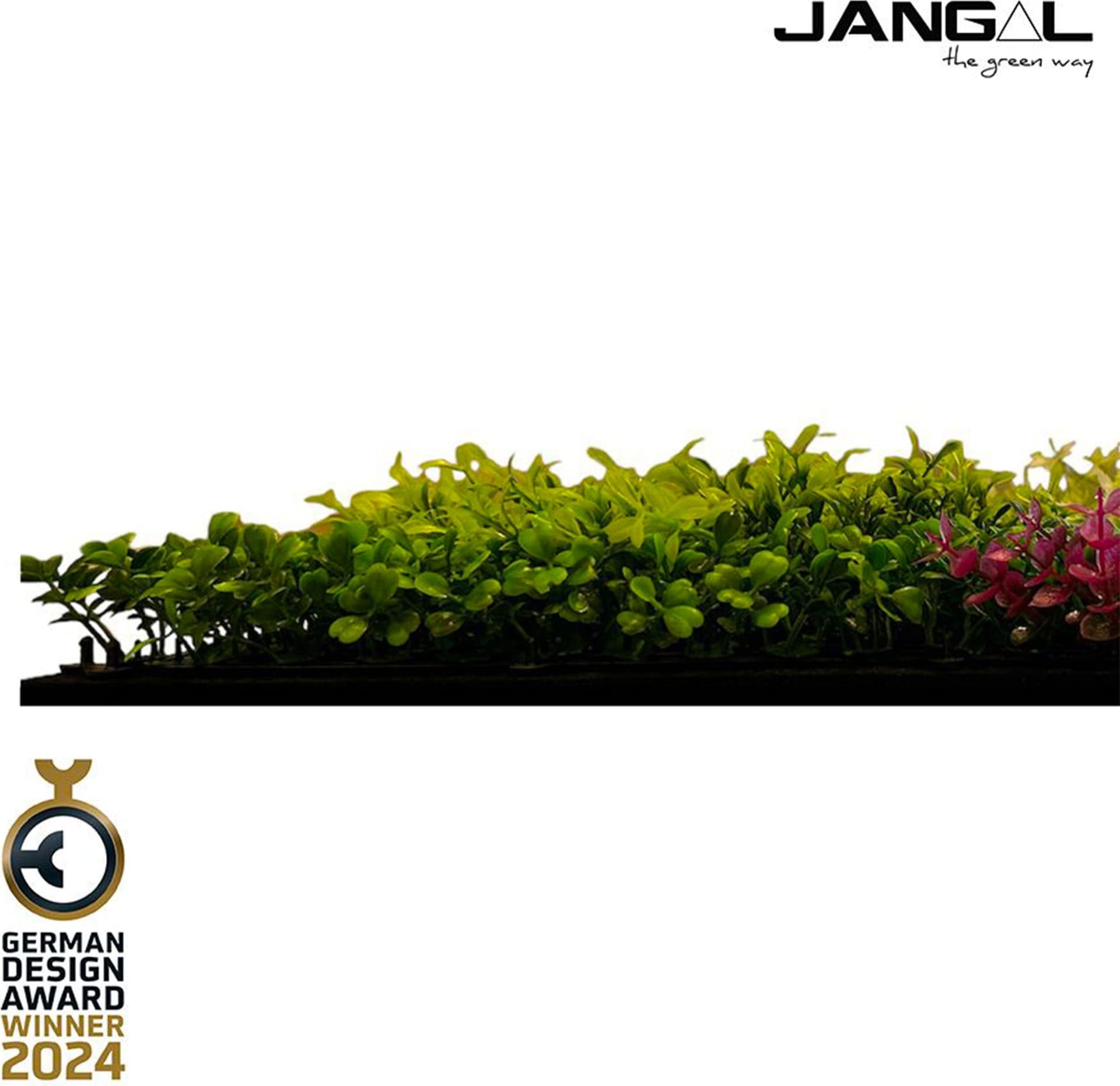 JANGAL Pannelli acustici Modulabili in FLORA sintetica ULTRAREALISTICA 52x52cm mod. PINK MIXED - Eternal Parquet