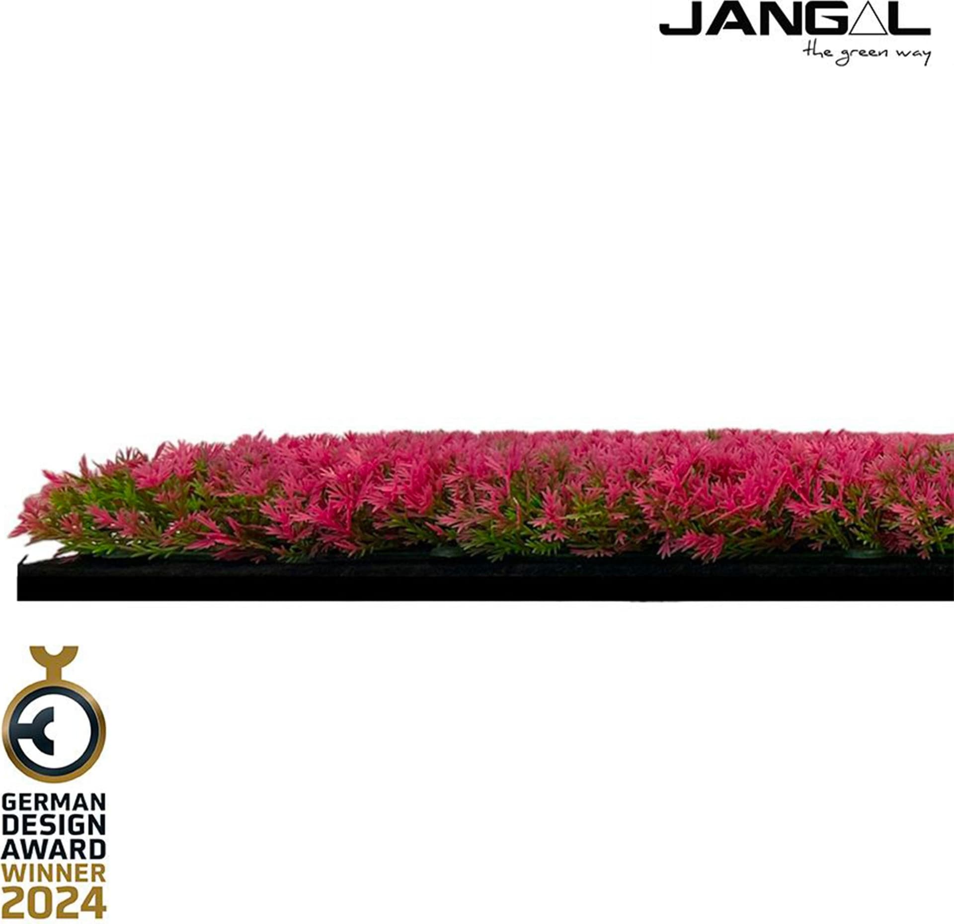 JANGAL Pannelli acustici Modulabili in FLORA sintetica ULTRAREALISTICA 52x52cm mod. PINK - Eternal Parquet