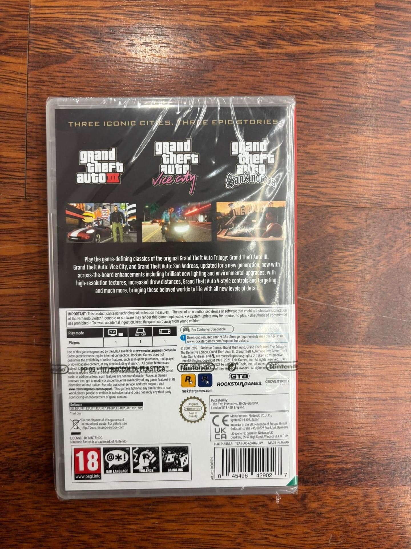 Gta The Trilogy The Definitive Edition Switch UK2 in Giochi Prezzo Bomba Store - Casalnuovo di Napoli, commercioVirtuoso.it