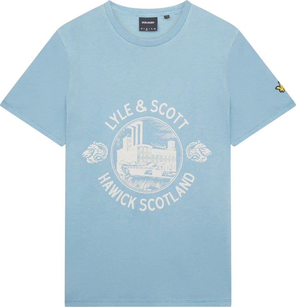 Lyle & Scott t-shirt hawick print avion TS1806V - 4