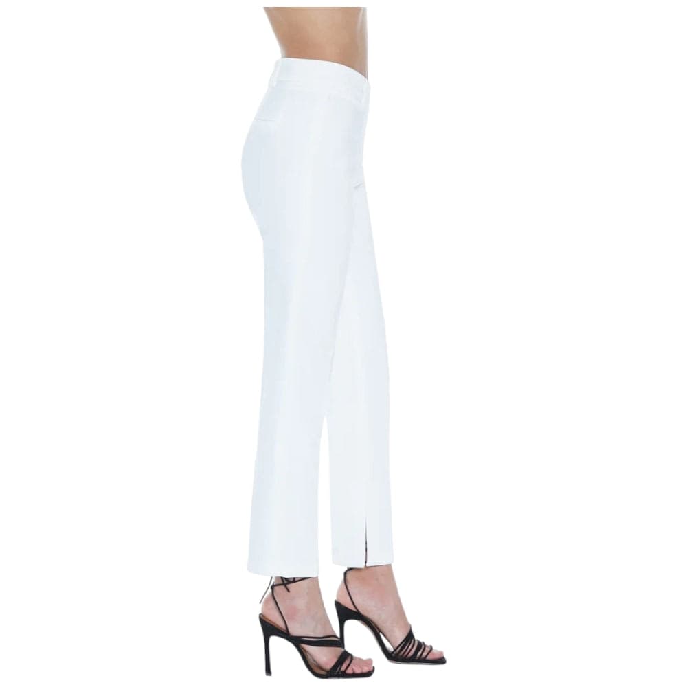 Relish pantalone vita alta bianco Cisarina - 5