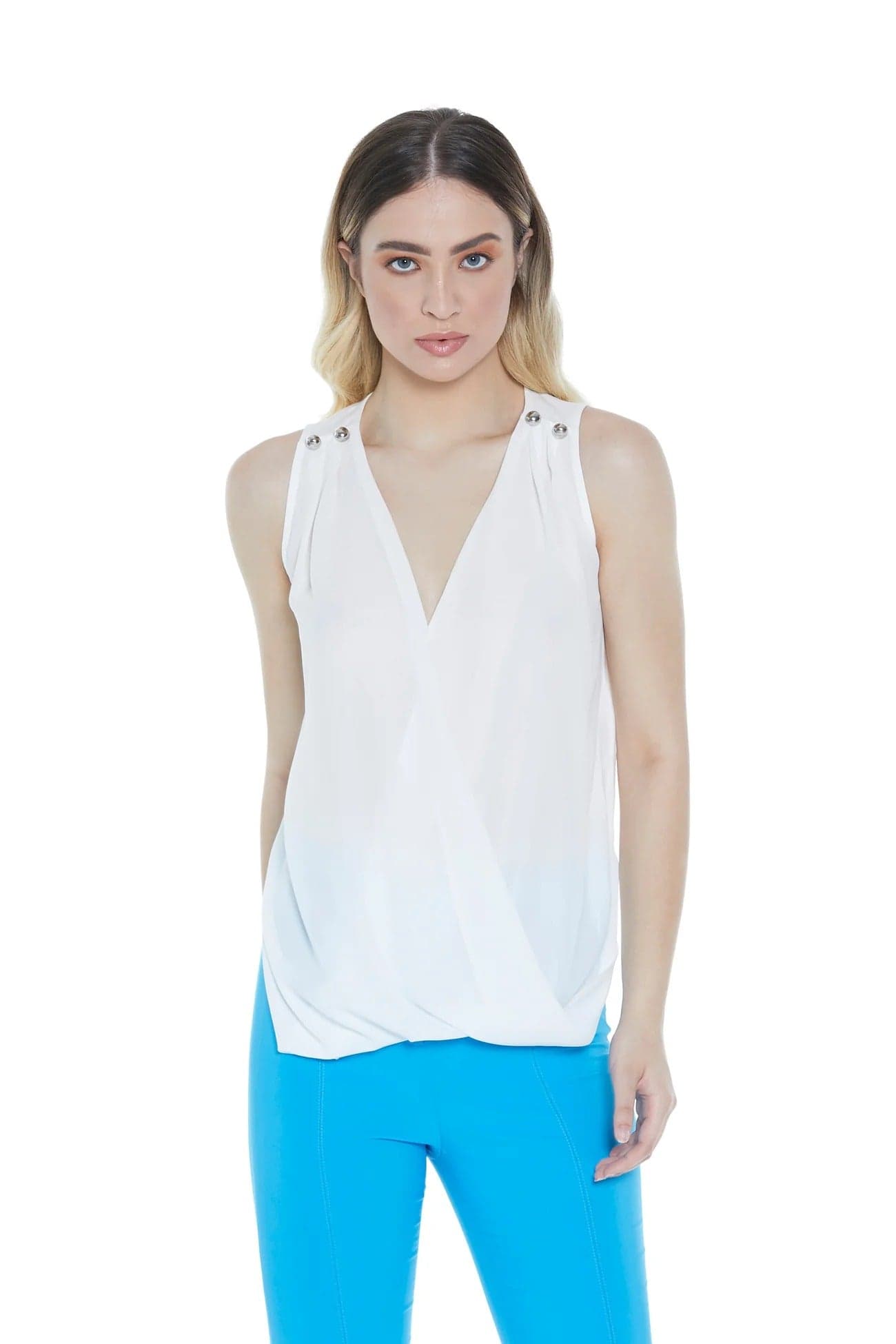 Relish canotta bianca Lilia – XS, Bianco – maglia