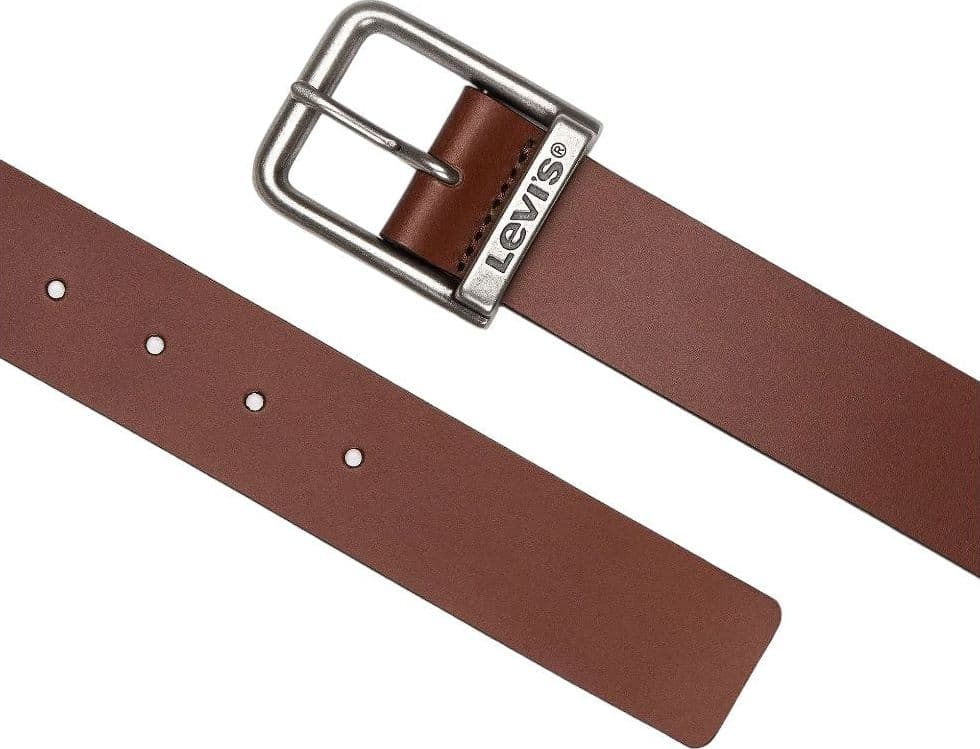 Levi's cintura in pelle marrone cuoio 38019-0268 - 2