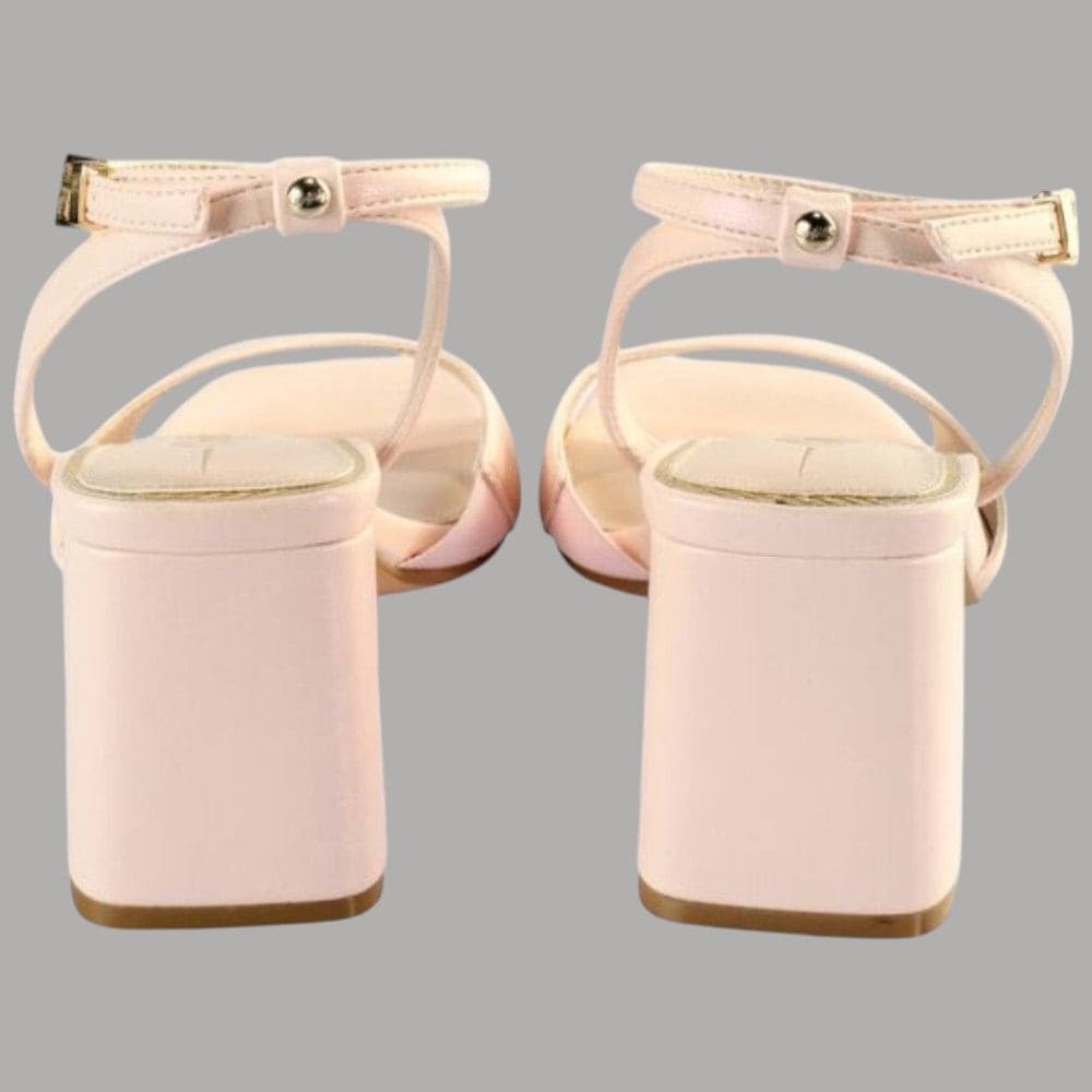 Buffalo sandali rosa con tacco April Neat 1291367 Sandali Buffalo